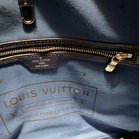 AUTHENTIC LOUIS VUITTON Blue OMBRE NEVERFULL-RARE AND Very Good CONDITION - Picture 8 of 11